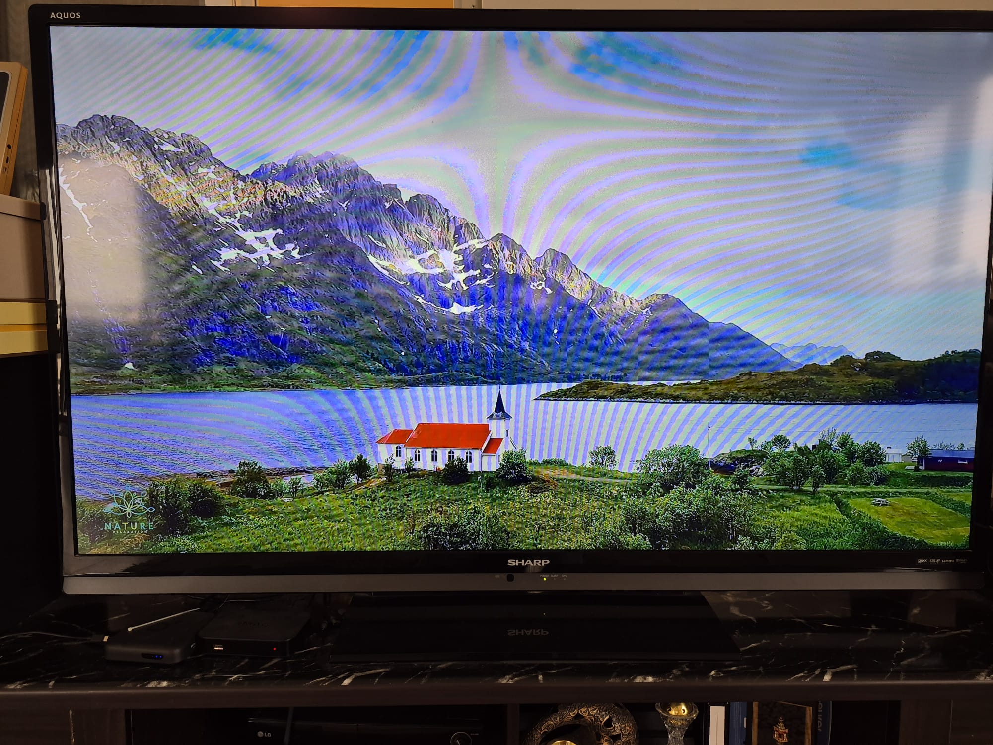 Sharp 65" TV for Sale.  Free LG Home Theatre  - Image 2