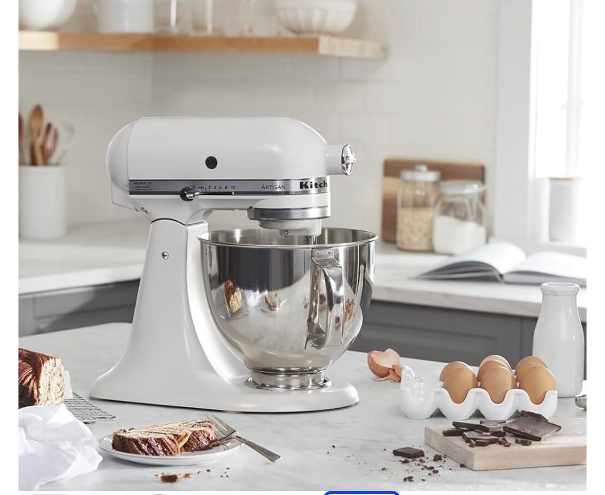 خلاط KitchenAid Artisan Series 5 Quart Tilt Head (RRK150MH) لقطع الغيار - Image 3