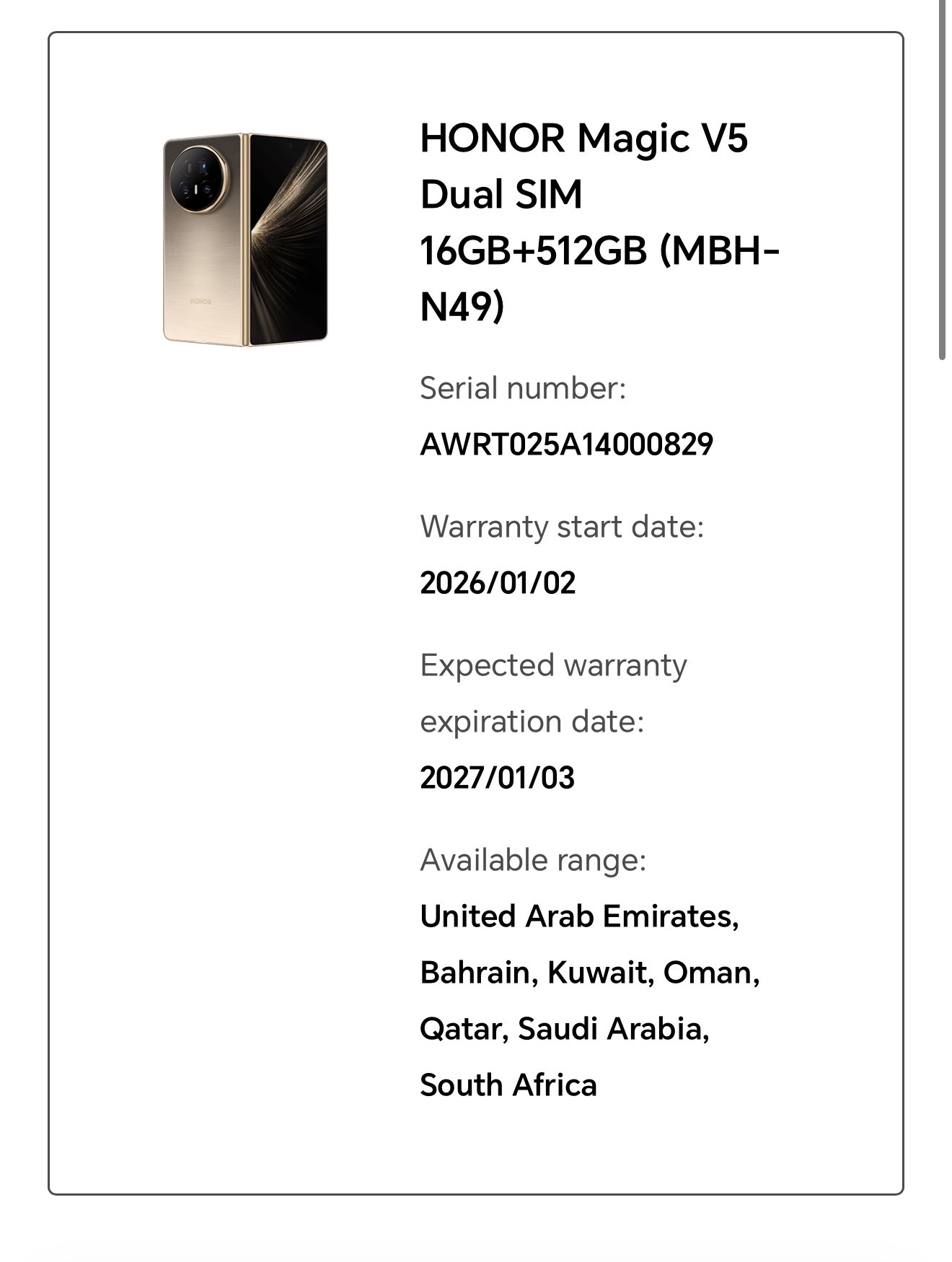 Honor majic v5 512gb - Image 6
