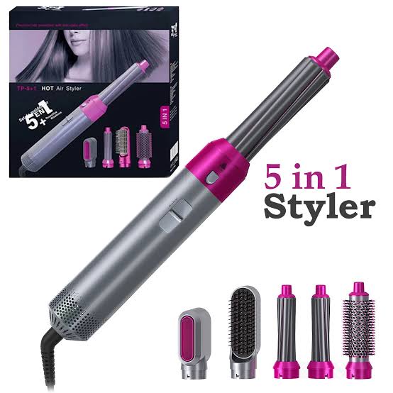 5-in-1 Hot Air Styler & Hair Dryer - Image 1
