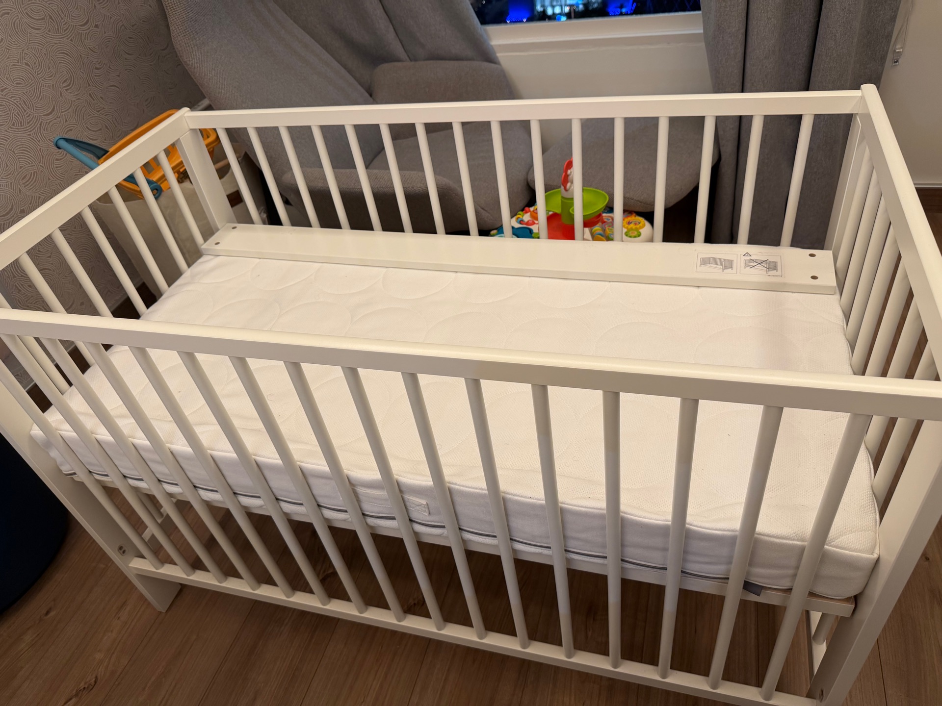 IKEA Gulliver Bed 60x120 and IKEA Jattetrott Mattress  - Image 4