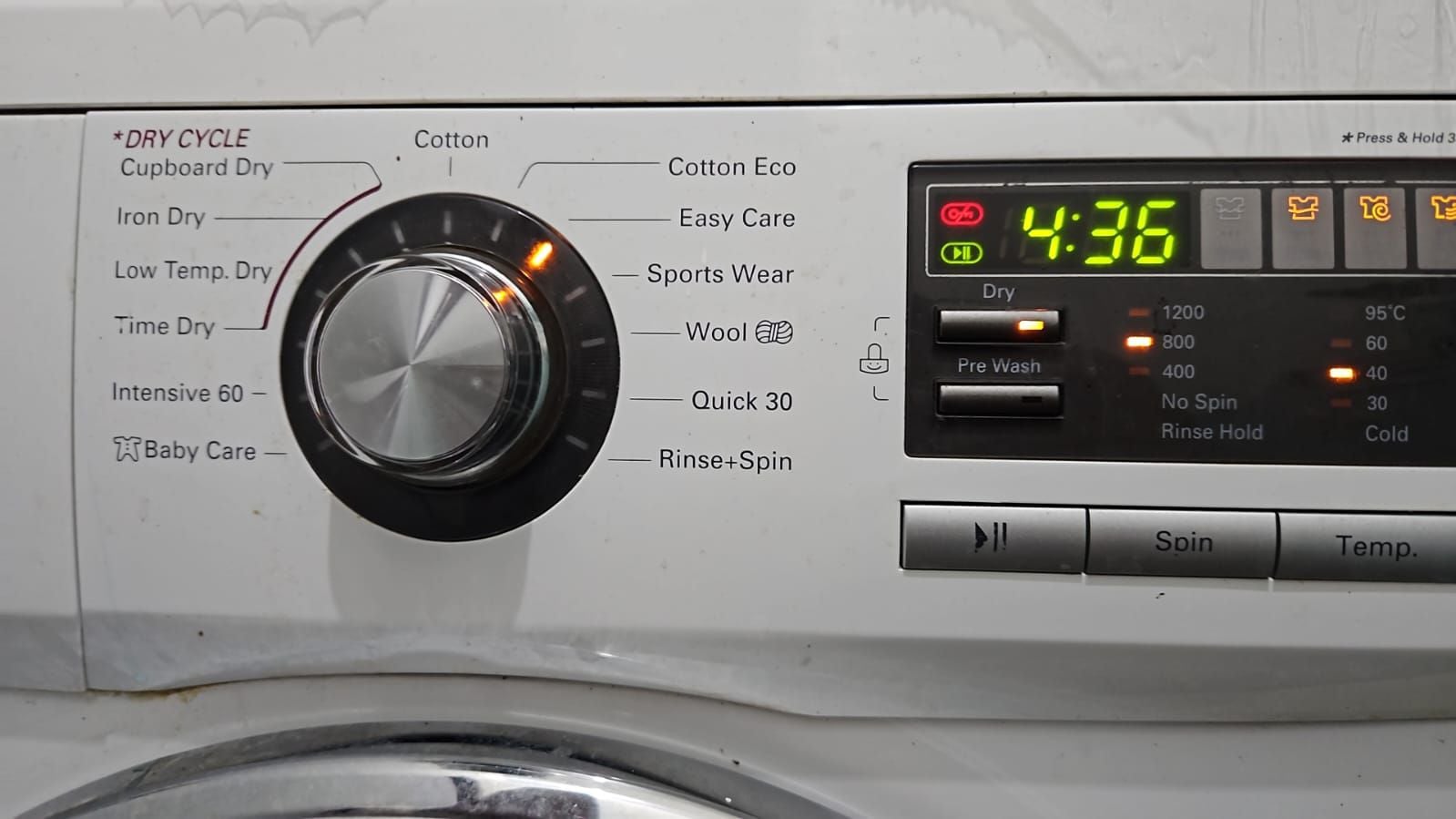50 inch tv with remote  and lg washing machine with dryer - Image 4