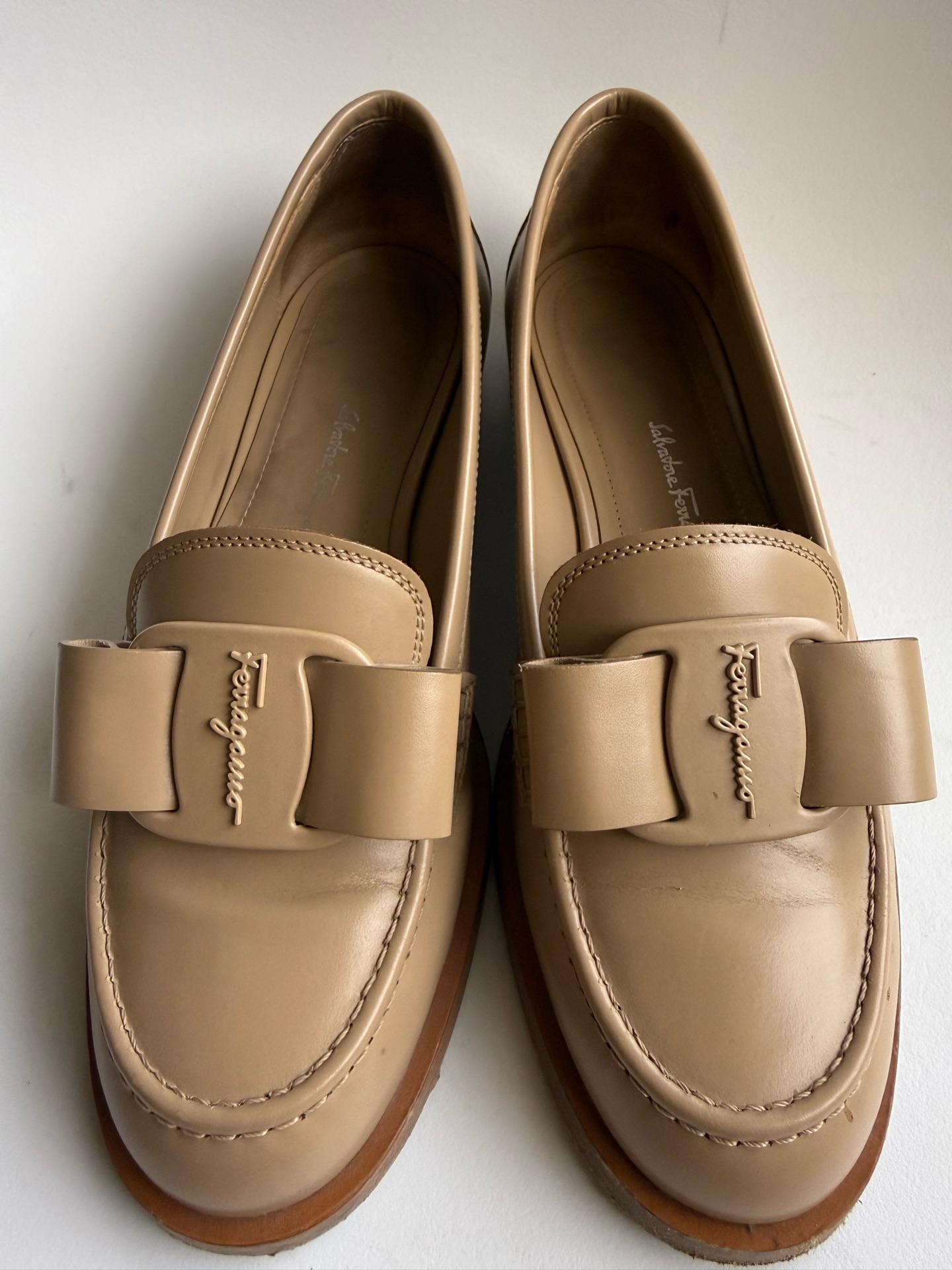 Authentic Salvatore Ferragamo loafer for sale. - Image 5