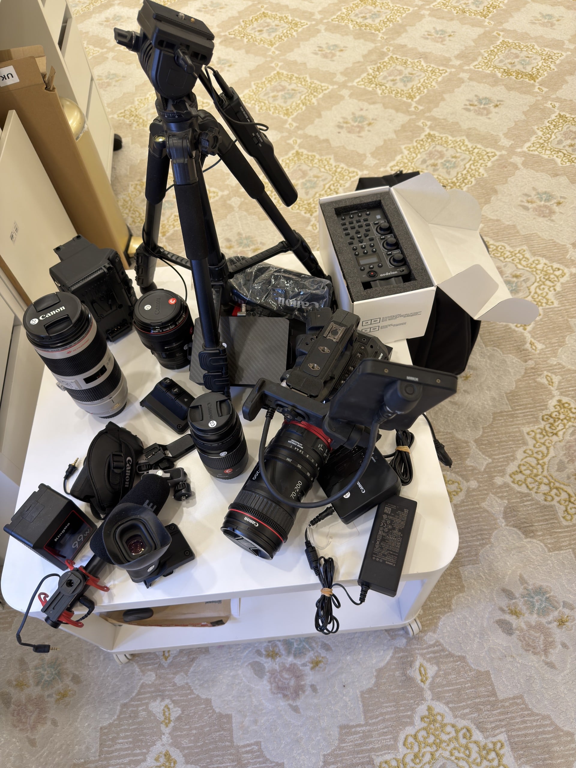 Canon C500 Mark2 with bundle accessories and lenses - Image 2