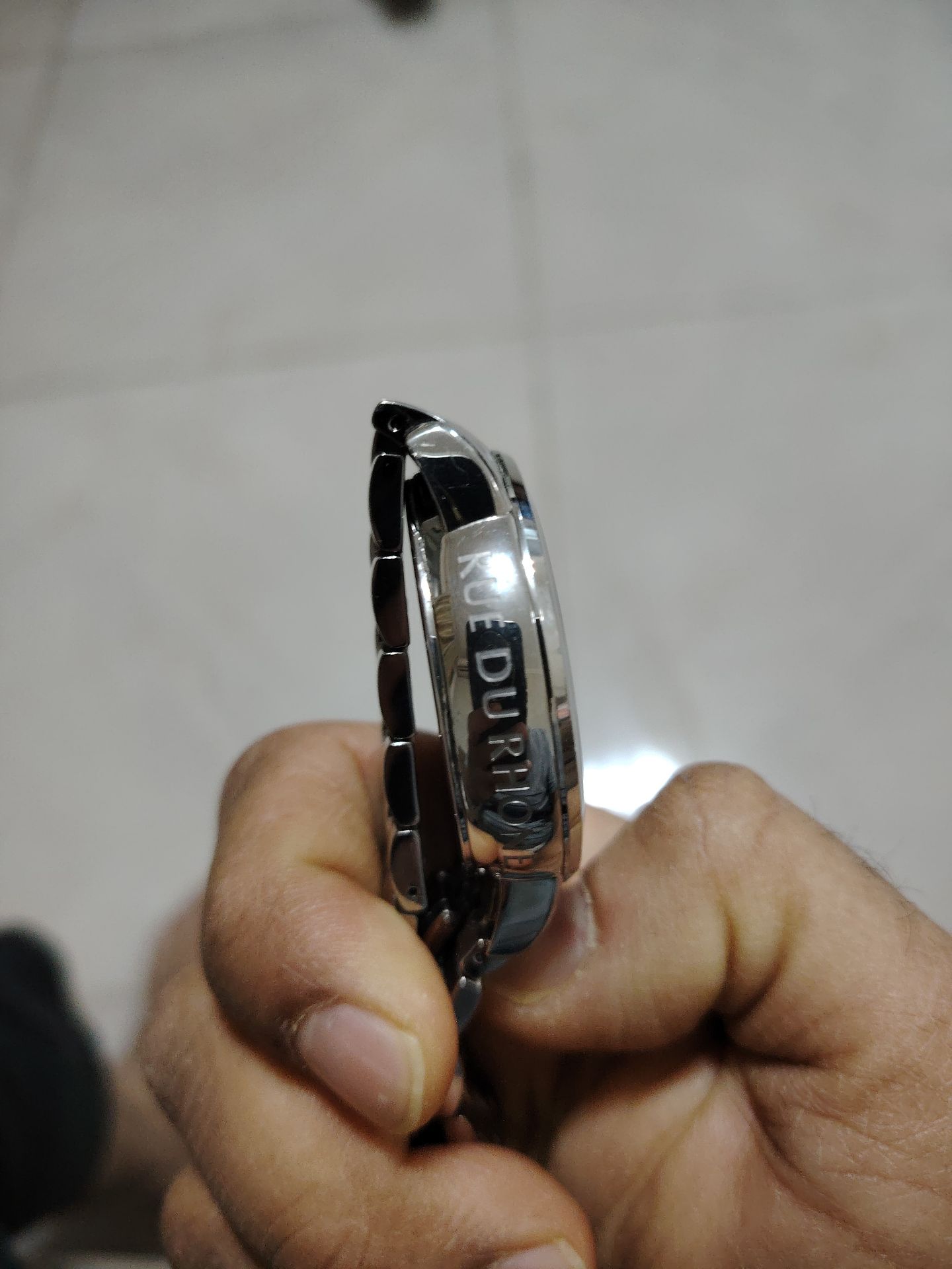 Rue due Ron Swiss watch sapphire crystal  - Image 2