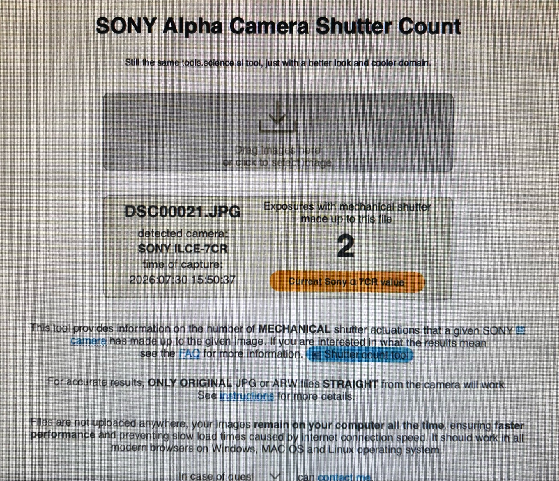 SONY ILCE-7CR camera with SONY SEL100F28GM lens - Image 6