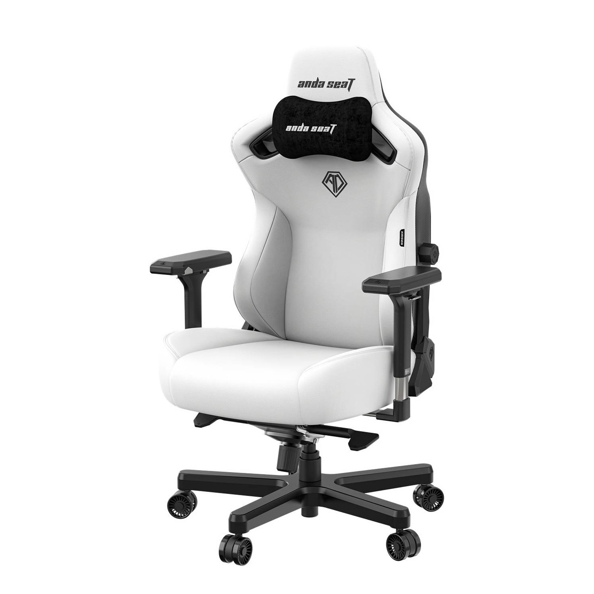 AndaSeat Kaiser 3 XL Premium Gaming Chair White - Image 2