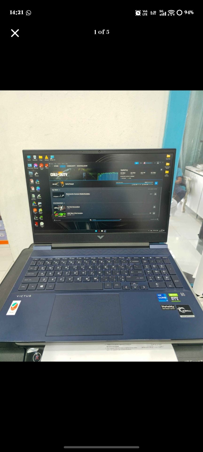 Victus Gaming laptop - Image 3