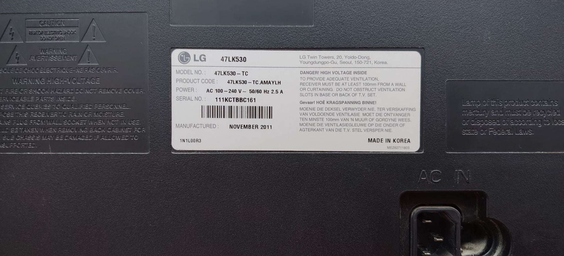LG LED TV 50" - Image 7