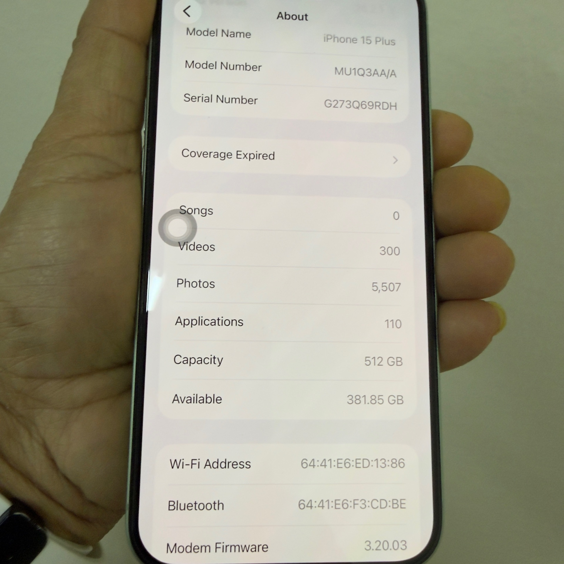 iPhone 15 Plus 512 gb  100% bh - Image 4