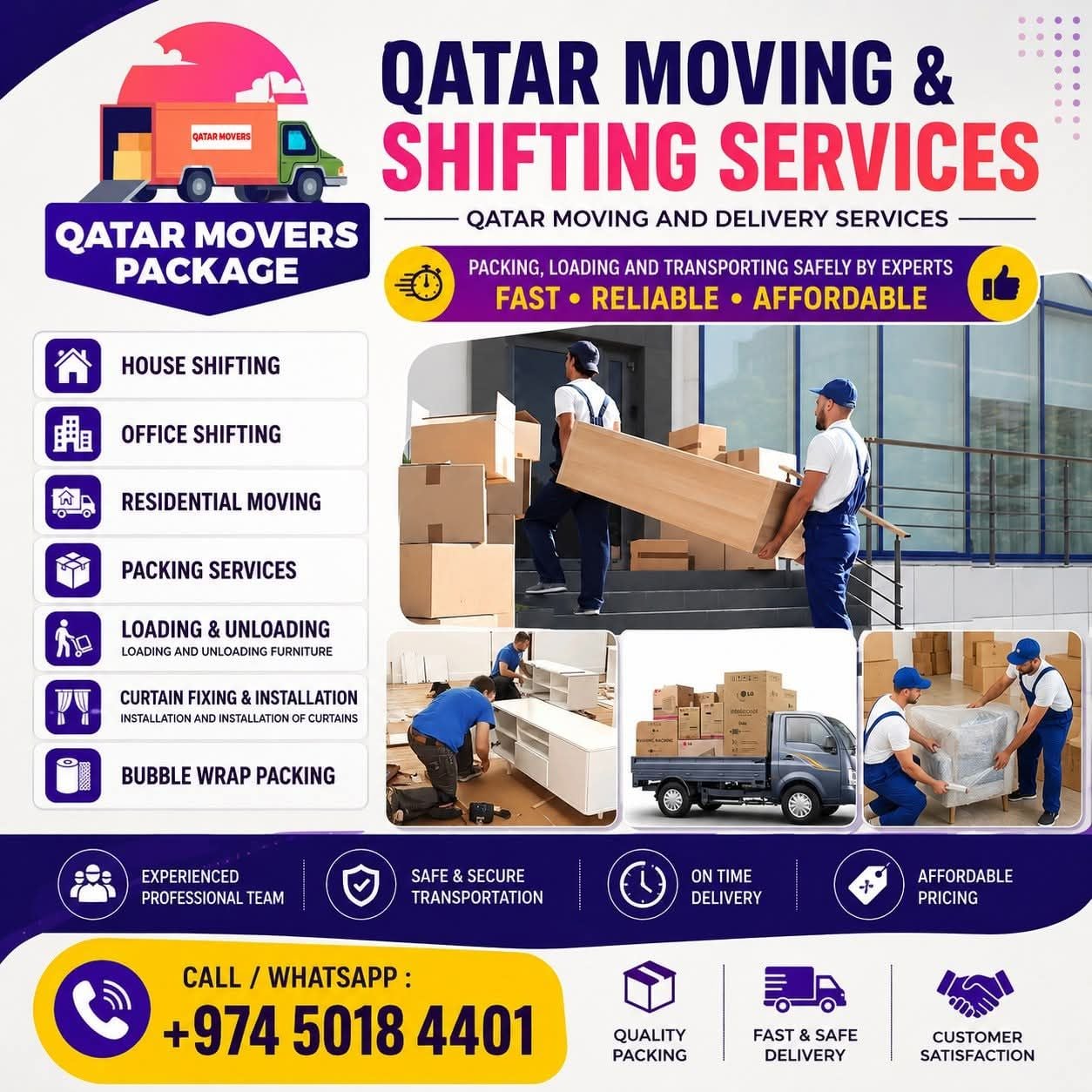 Qatar Moving  Shifting Packaging Service  In Company, - Image 5