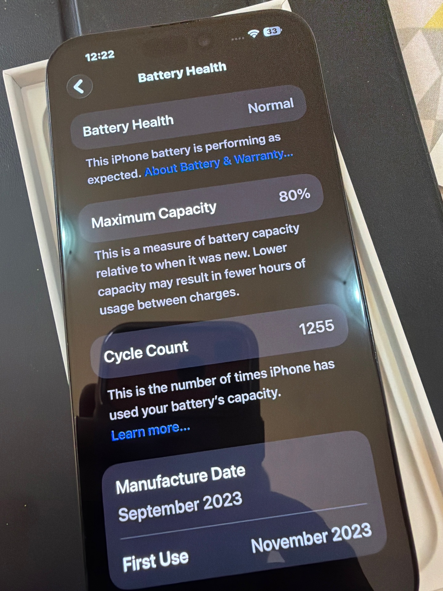 iPhone 15 Pro Max 256GB – Excellent Condition – Original Box - Image 5