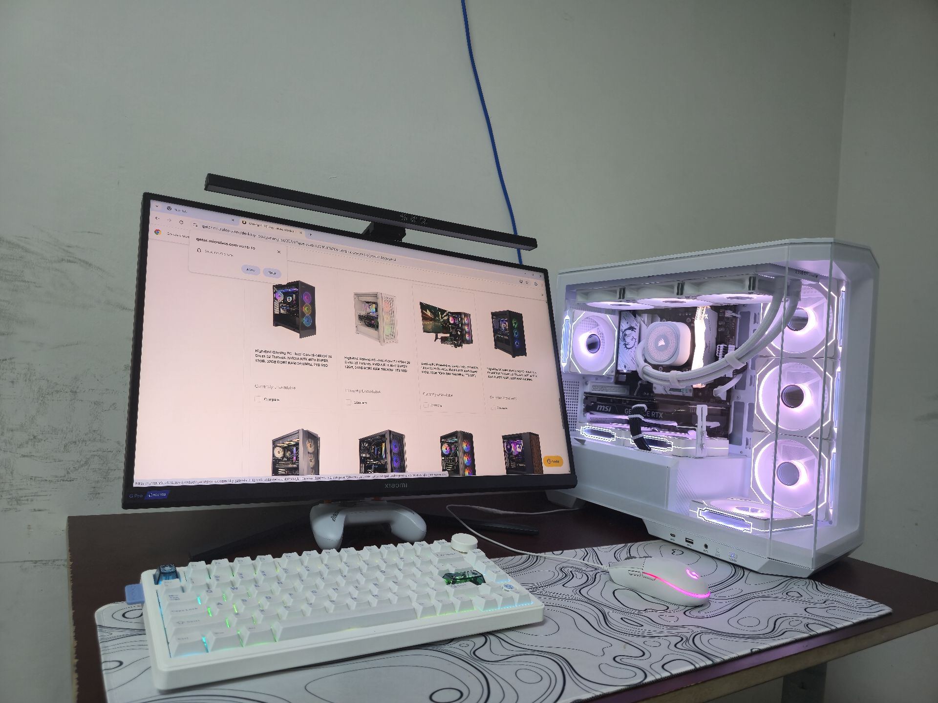 HIGH END GAMING PC with monitor mi pro g27i . Ryzen 7 7700 + 4070 super - Image 3