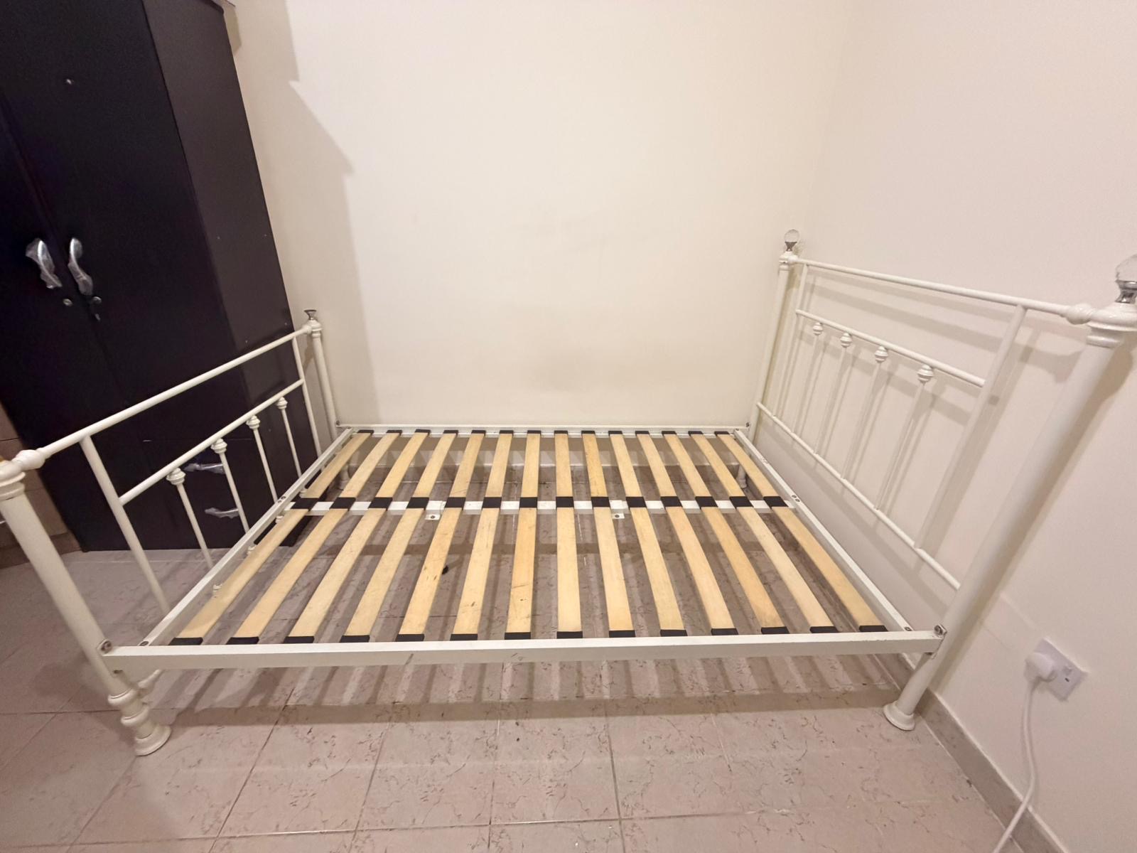 Bedframe and Clothes Rack - Image 3