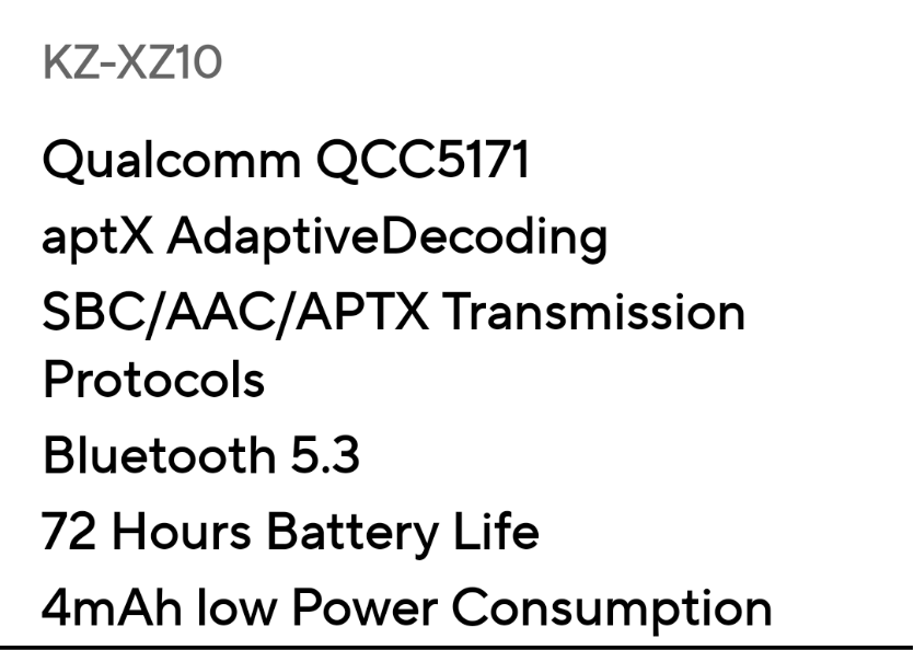 KZ XZ10 Bluetooth Adapter for in-Ear Monitor Headphones - Image 9