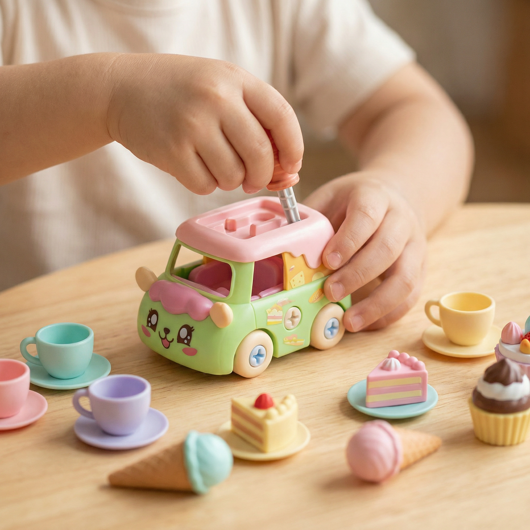 Dessert Car DIY Toy – Assembled Series (4 Styles) - Image 2