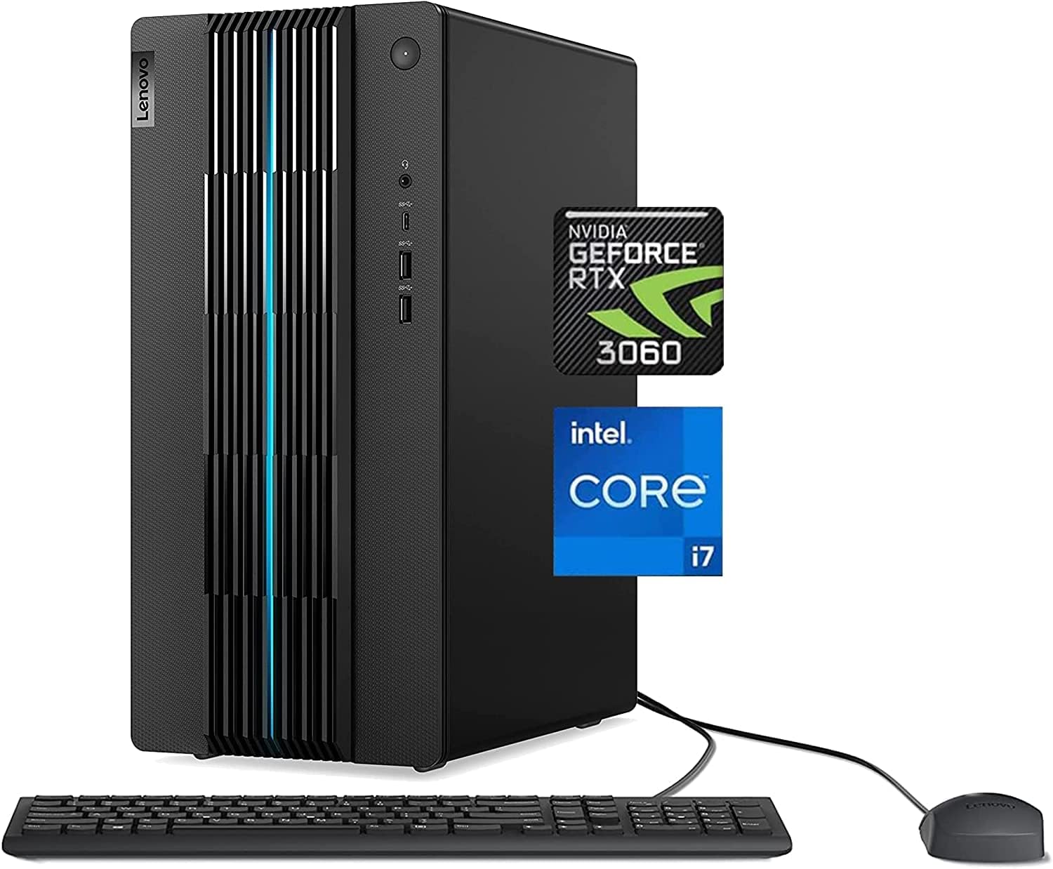 Lenovo IdeaCentre Gaming AMX Ryzen 7 Tower Desktop Computer - Image 3