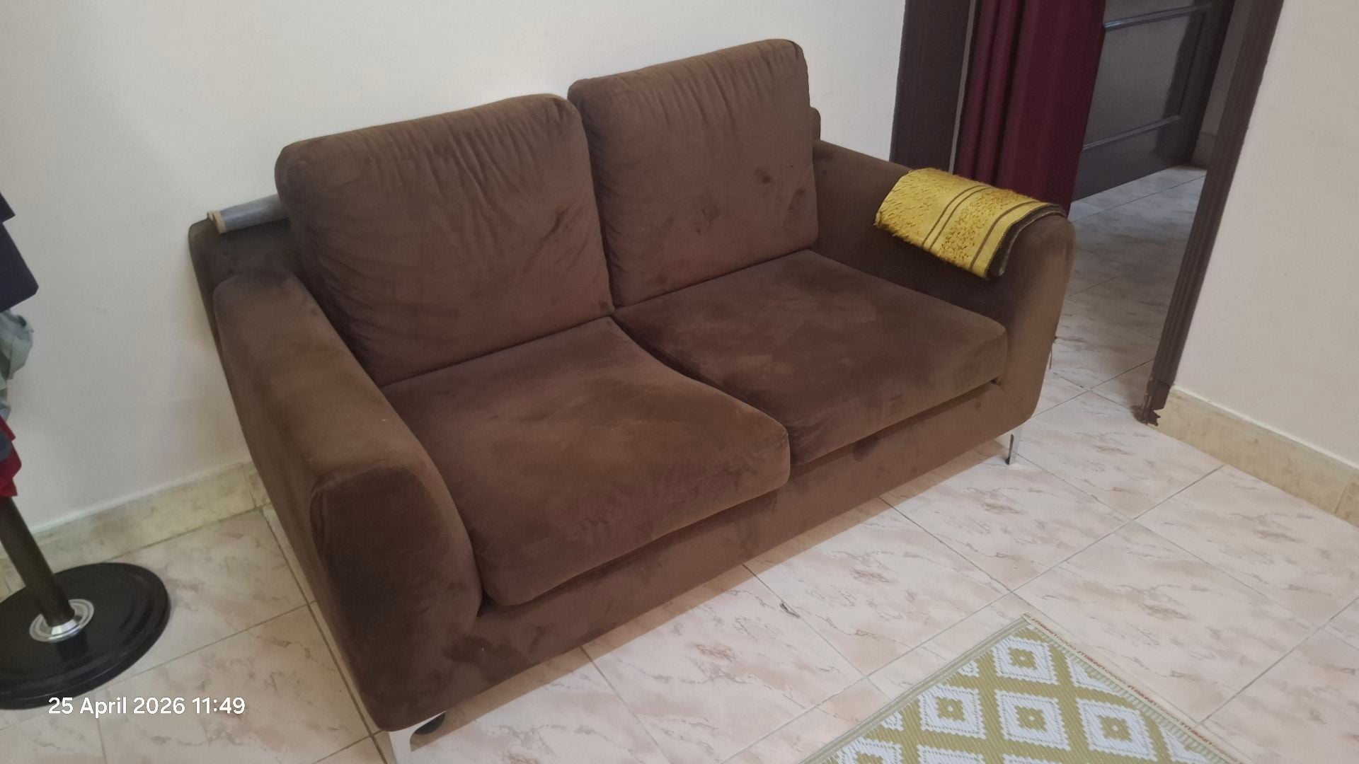 02 Sitter Sofa - 02 Nos. Removable / washable cover. Good condition,  - Image 5