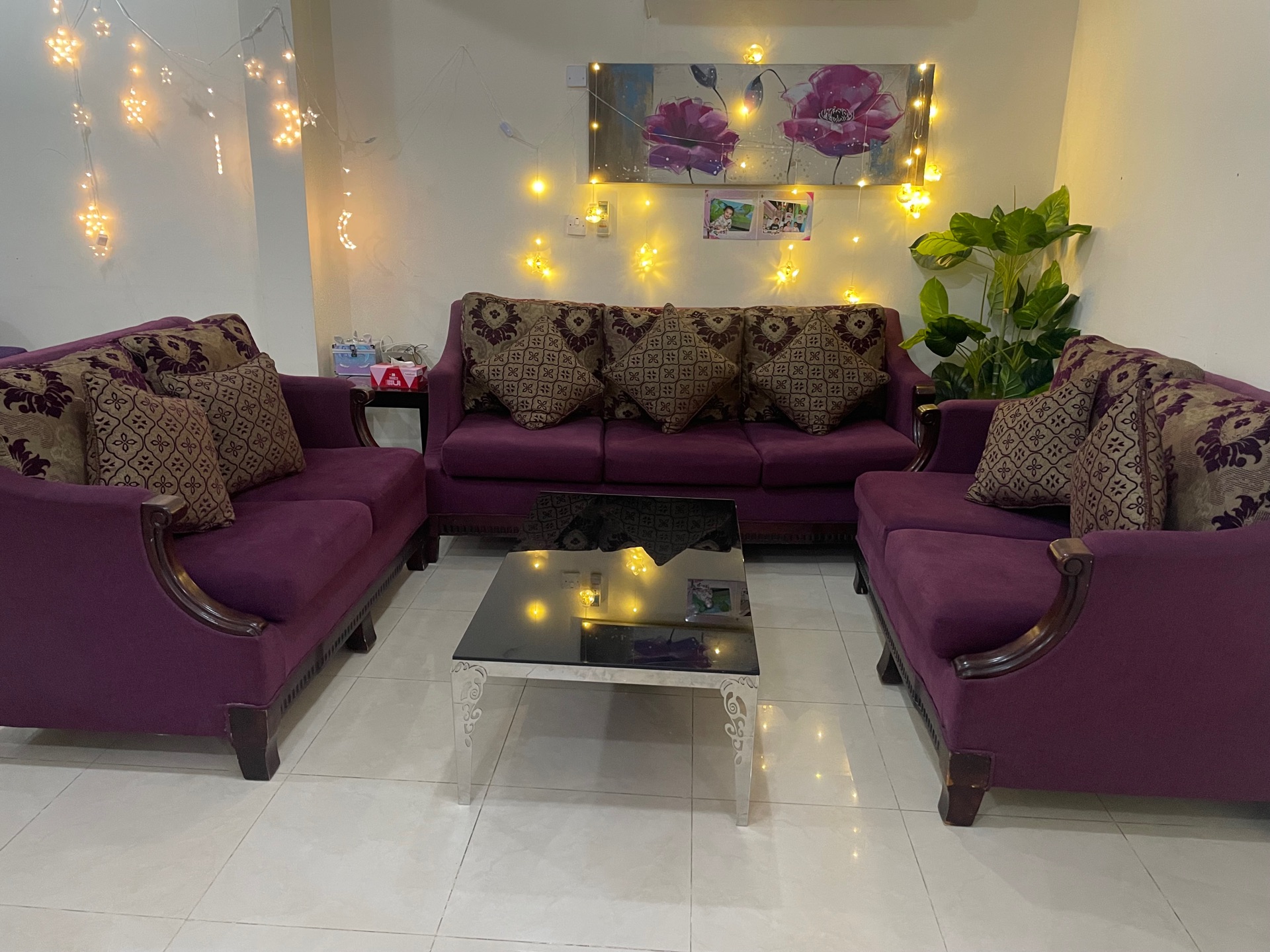 Used Living Room Sofa Set for Sale - Image 1