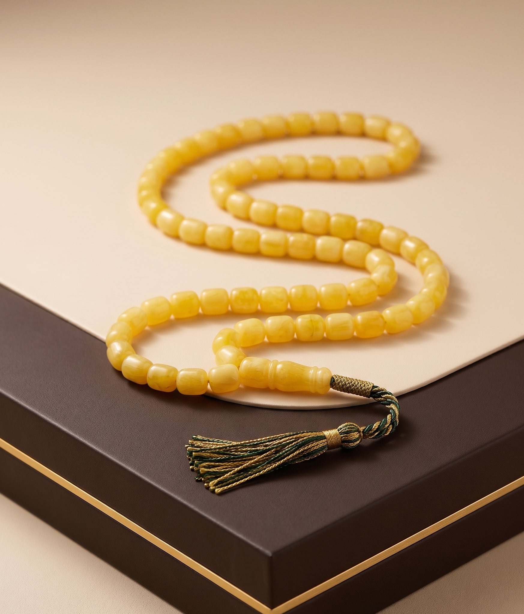 سبحة العنبر الفاخرة – أناقة خالدة وعطر يدوم طويلاً - Image 4