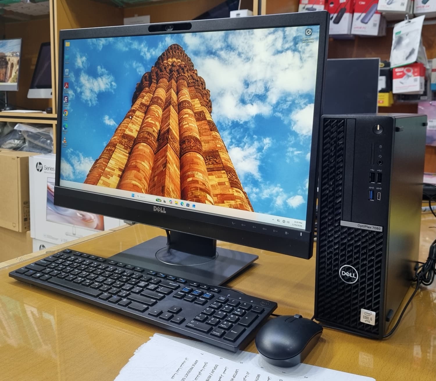 DELL OPTIPLEX : i5 10TH GEN-16-512-24" MONITOR - Image 1