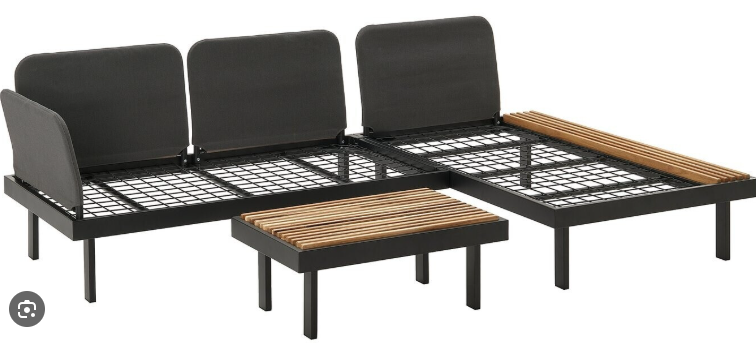 Outdoor Sofa and Table - Image 2
