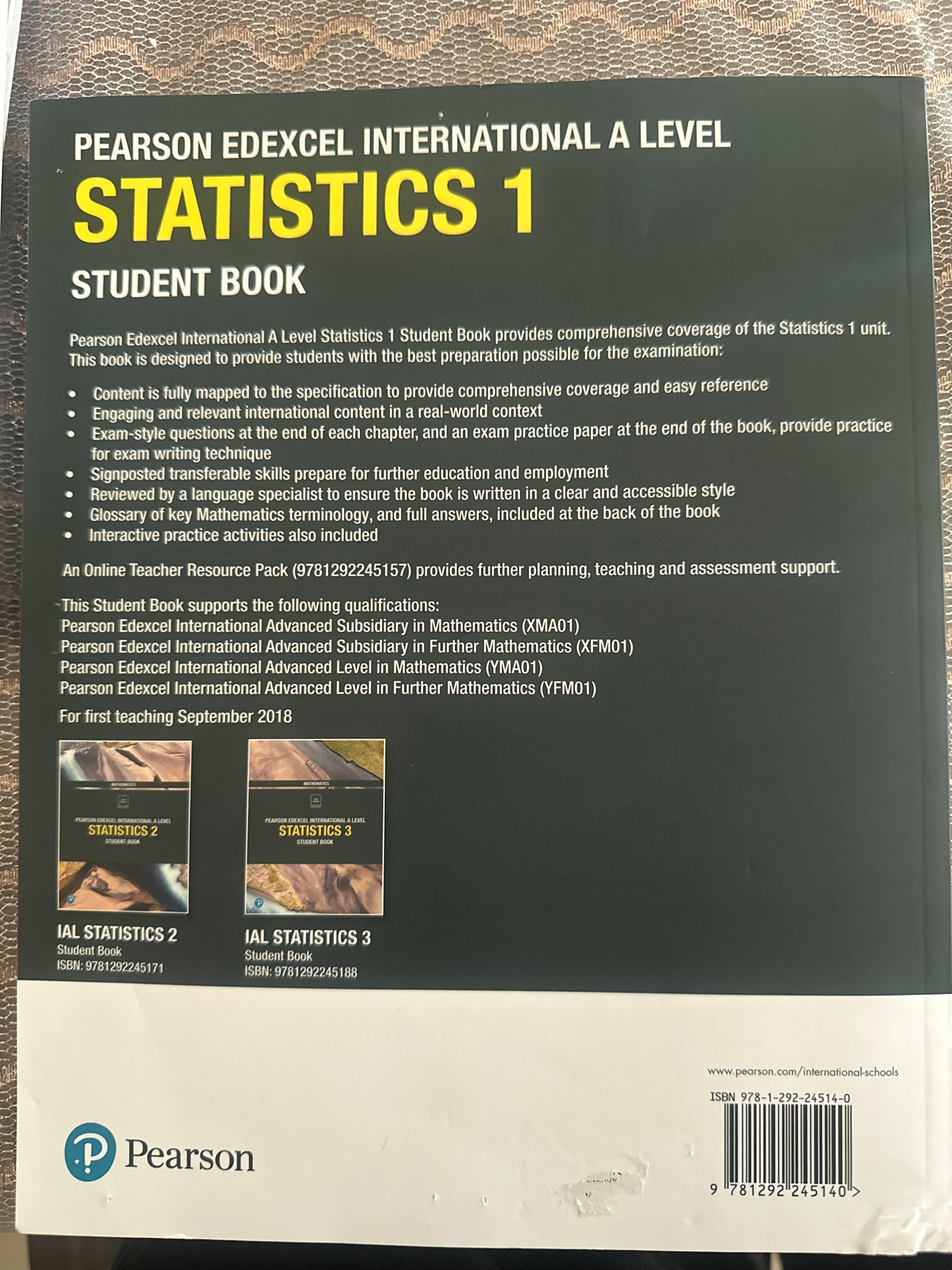Brand new IAL Edexcel Math Textbooks  - Image 5