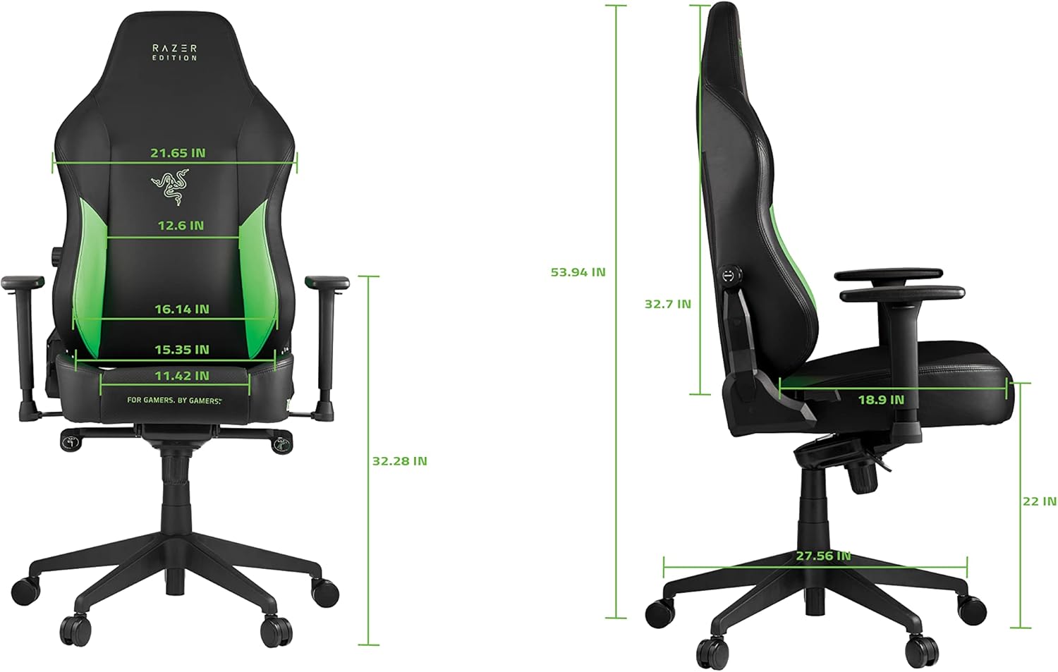 Razer Edition Tarok Ultimate Gaming Chair by Zen - Image 7