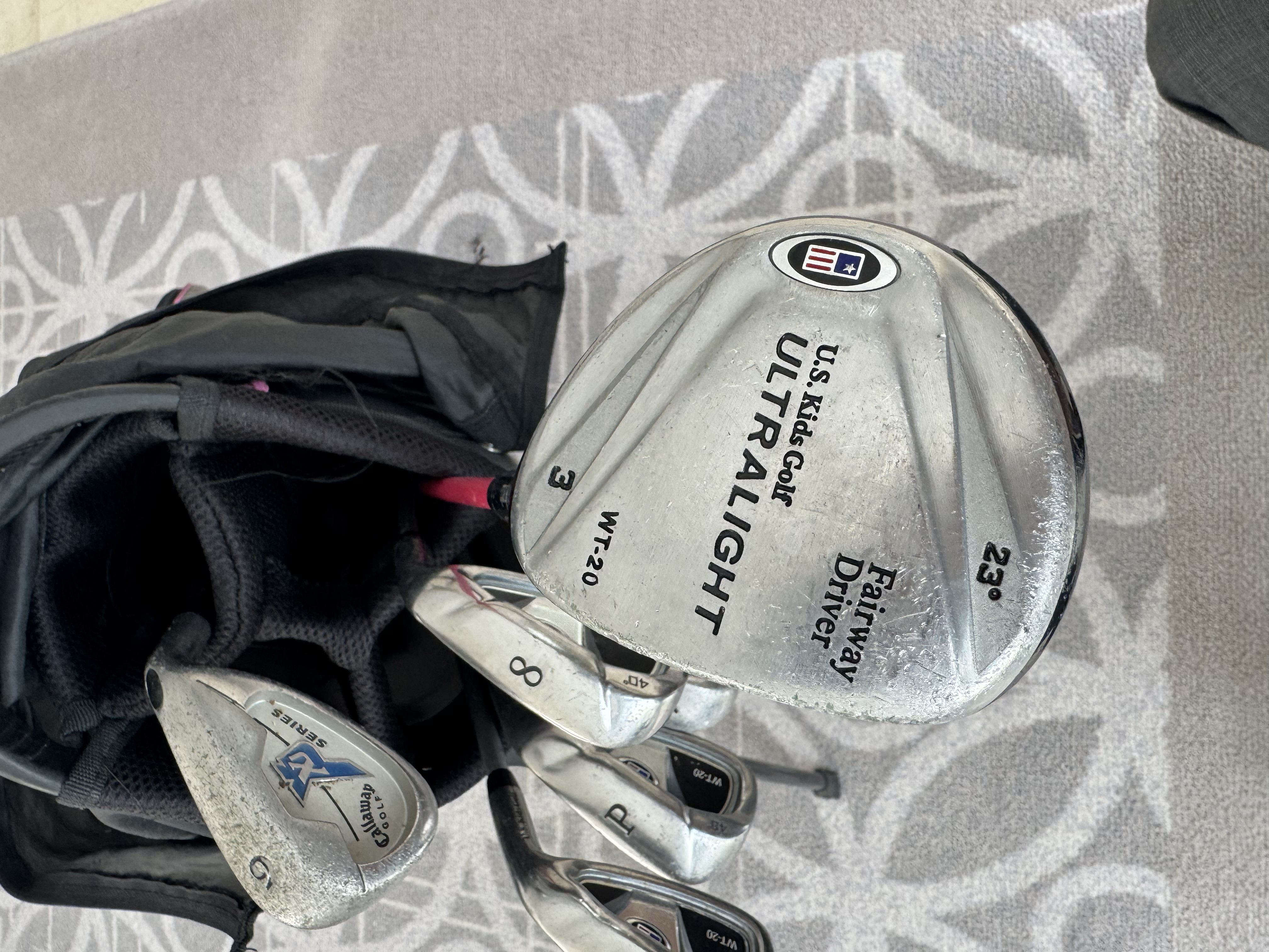 US Kids Golf Set - Ultralight 48" (WT-20)  - Image 6