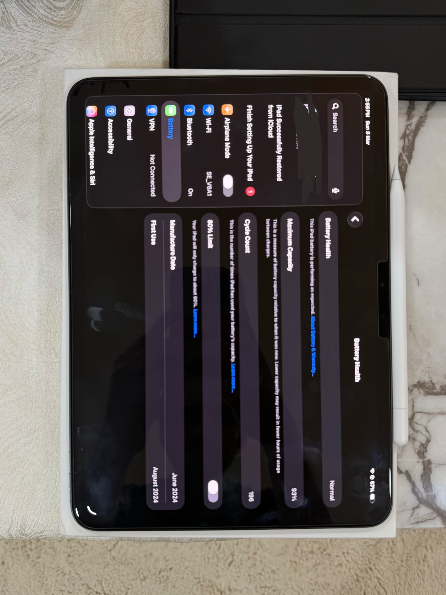 Ipad pro M4 256gb with the apple pencil - Image 4