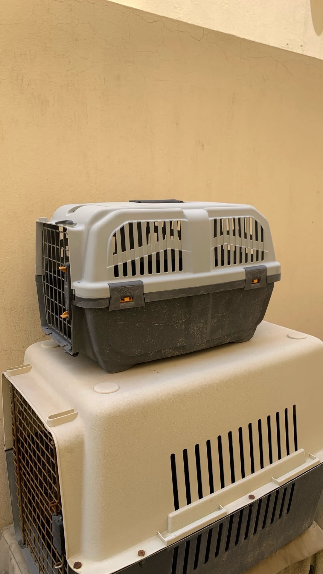 Pet Carrier 27x29xL44cm (Small) Grey - Image 2