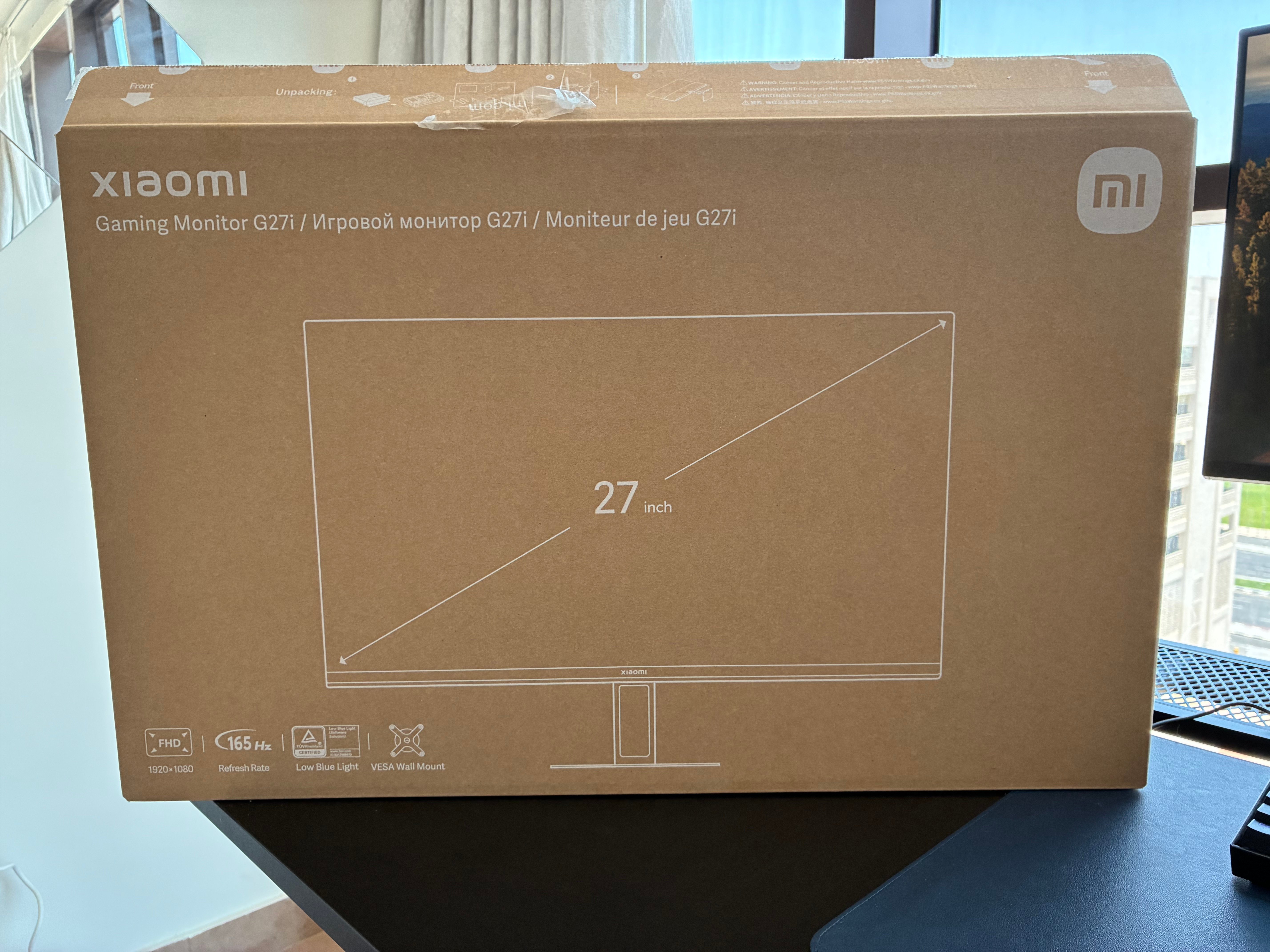 Like-new Xiaomi Gaming Monitor G27i - Image 7