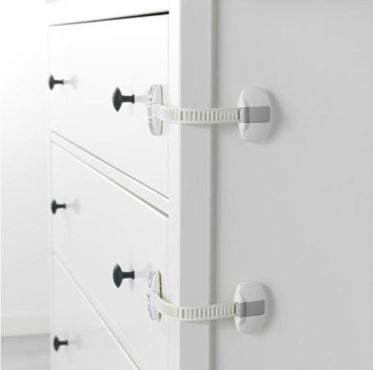 Door Drawer Kid Safety Latch Locks (8 pieces available) - Image 2