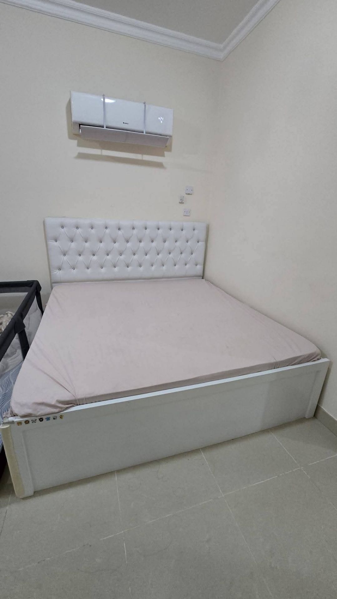 King size bed with mattress  - Image 2