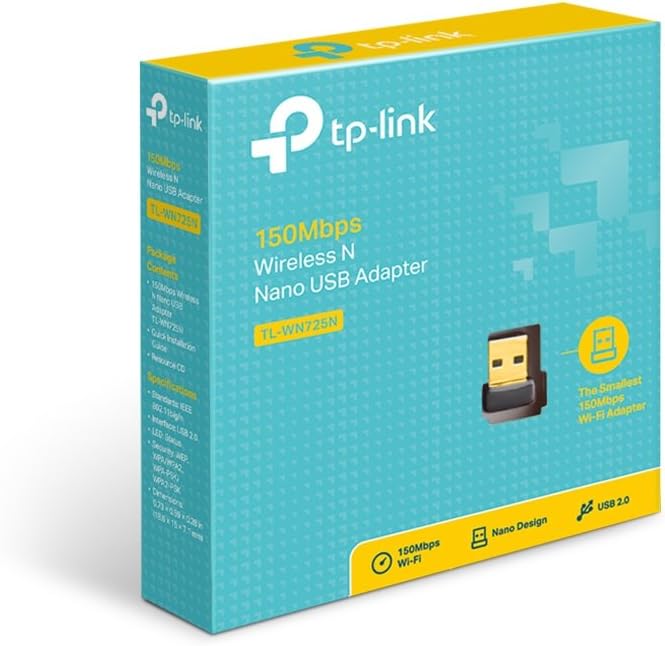 TP-Link USB WiFi Adapter for Desktop - Nano Size Wifi - Image 1