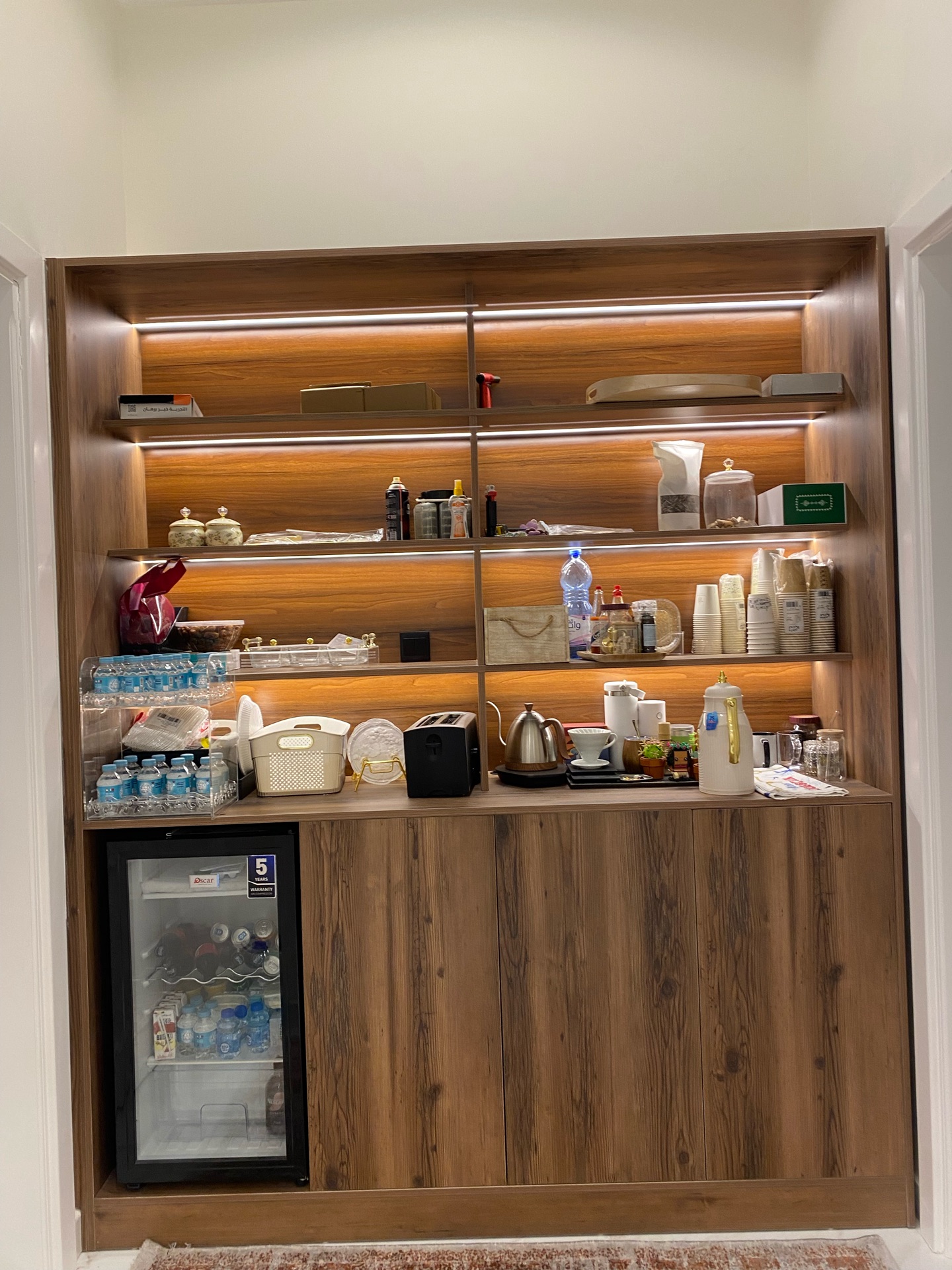 wooden Cabinet and bad  mirror  - Image 9