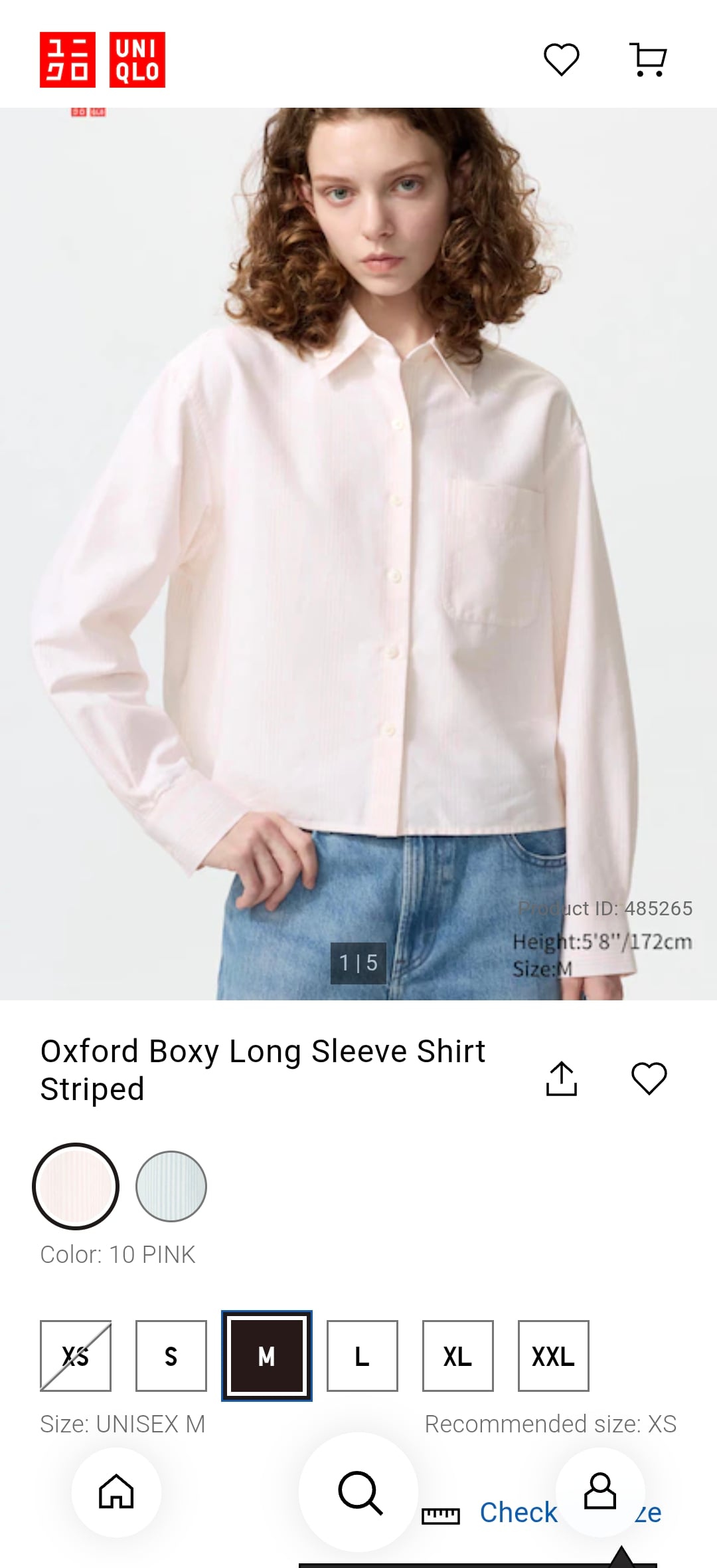 Uniqlo (JWA) Oxford Boxy Long Sleeves - Image 4