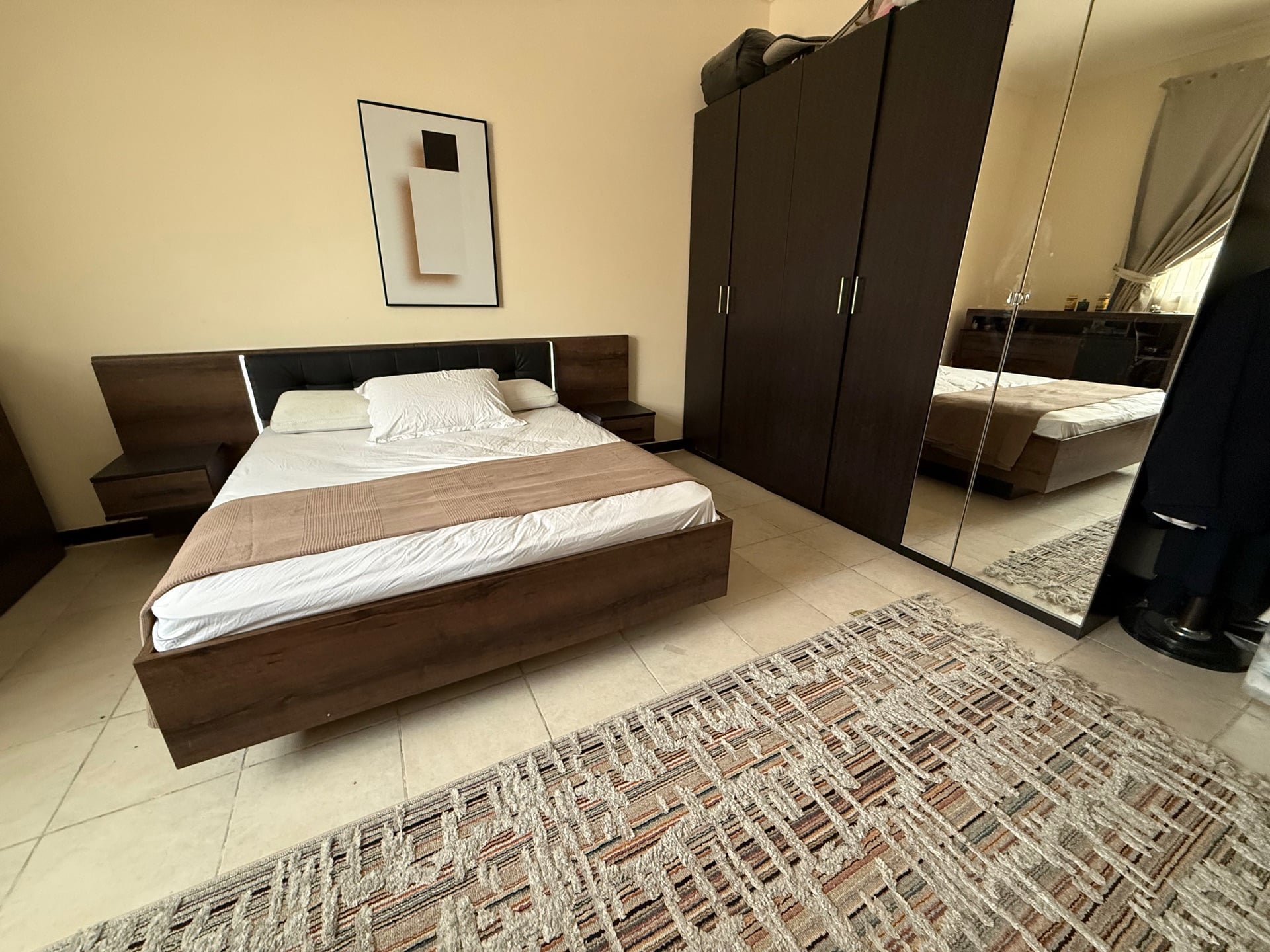 Ikea & Pan Home Modern Bedroom Set for Sale – Excellent Condition - Image 3