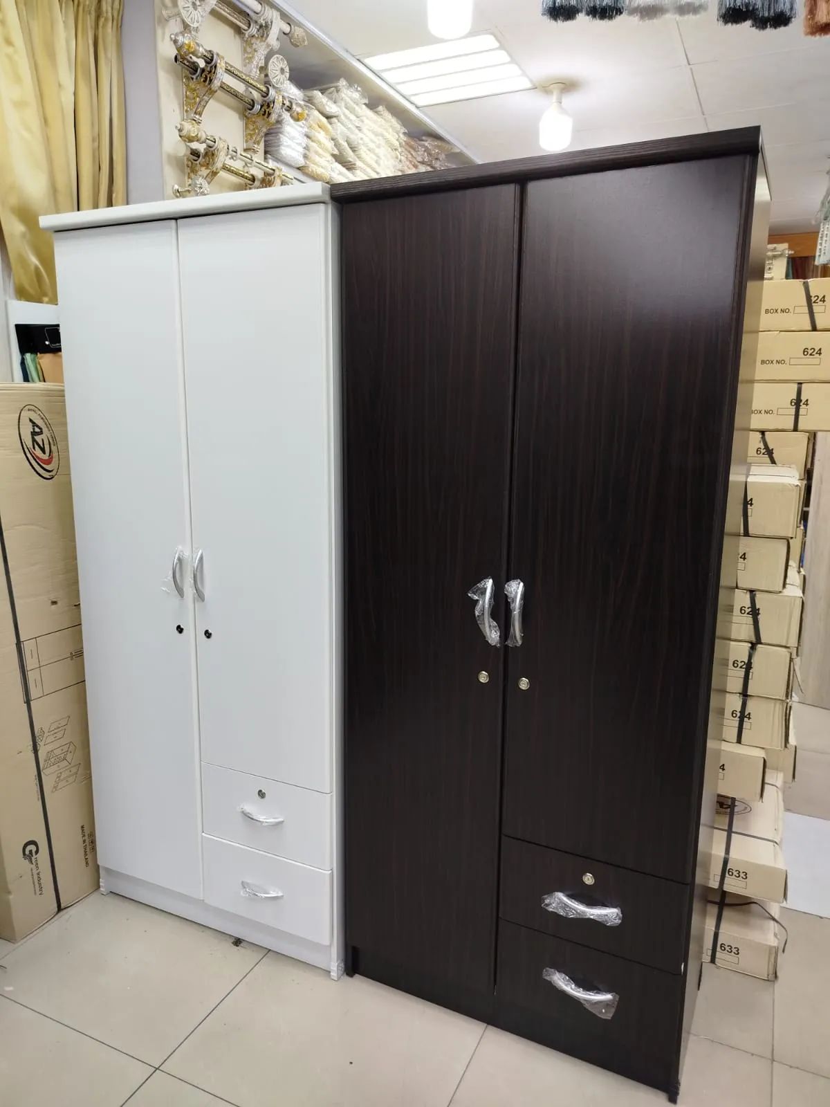 New 2 door cupboard & wardrobe. - Image 3