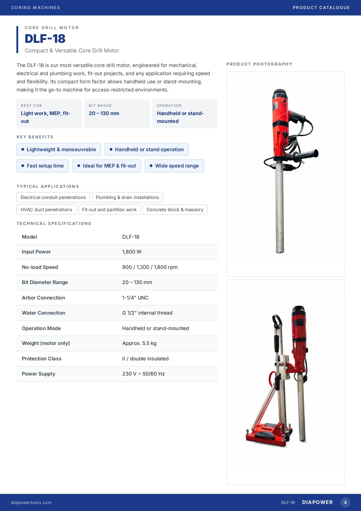 New Handheld coring machine - Image 2