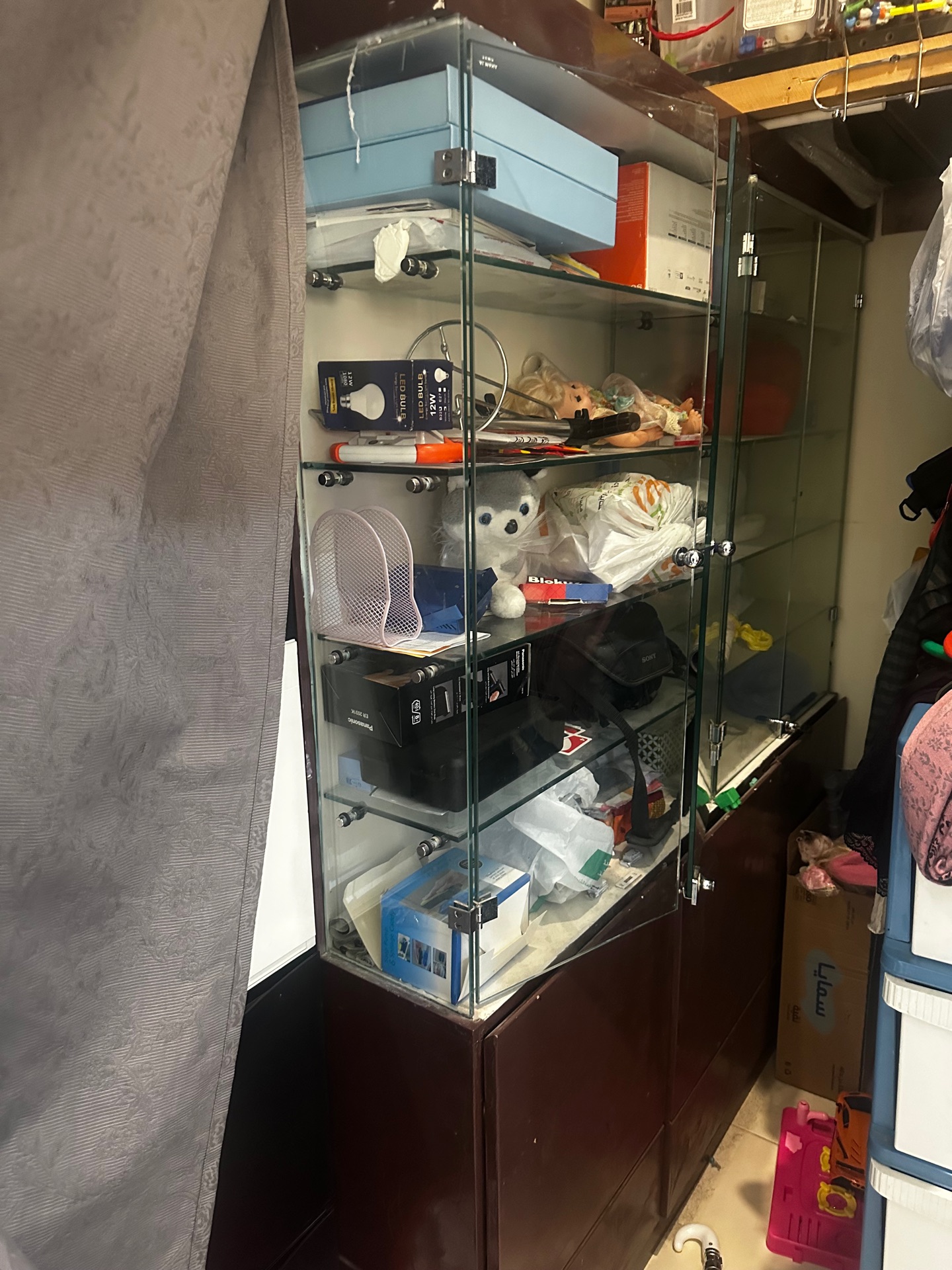 Glass Storage Shelving Unit Alkhor.  - Image 2