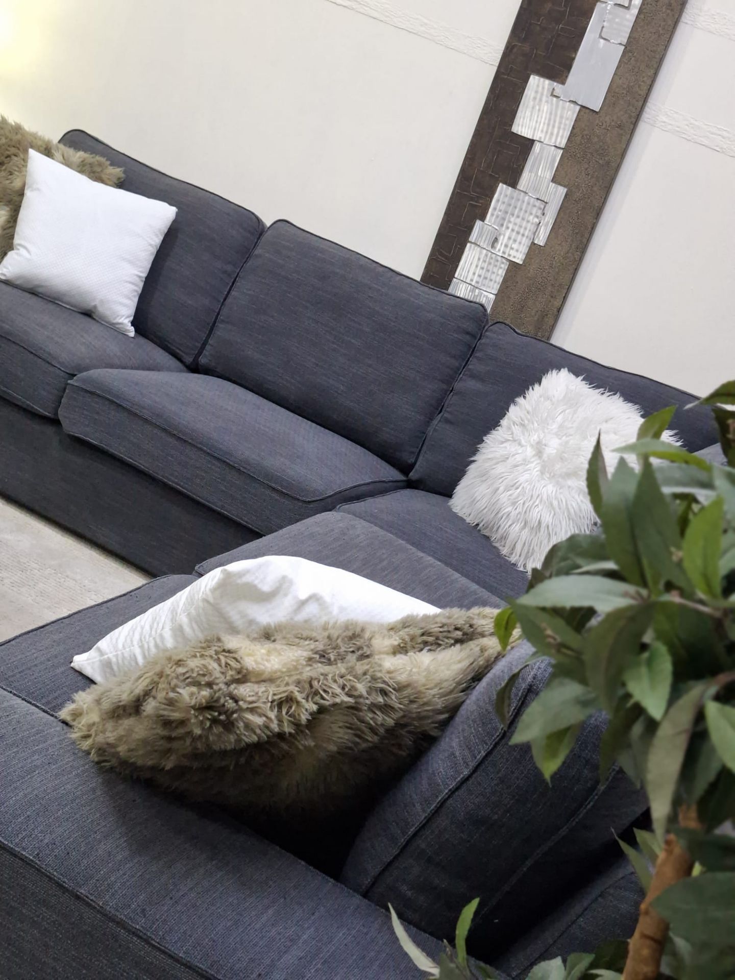 IKEA, kIVIK, L ship Sofa 
Four selling like new 
Very comfortable sofa - Image 6