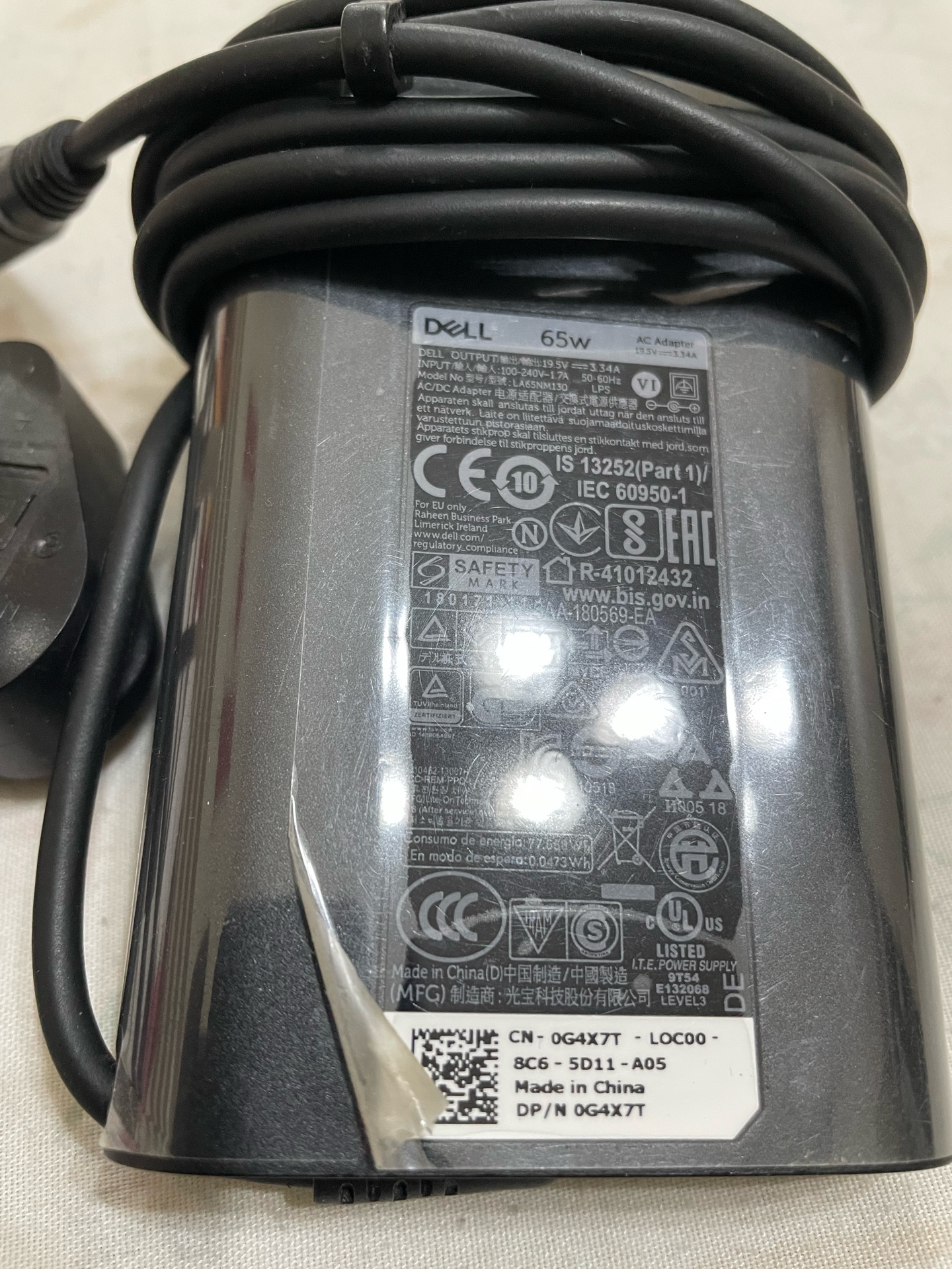 Laptop Charger Dell - Image 2