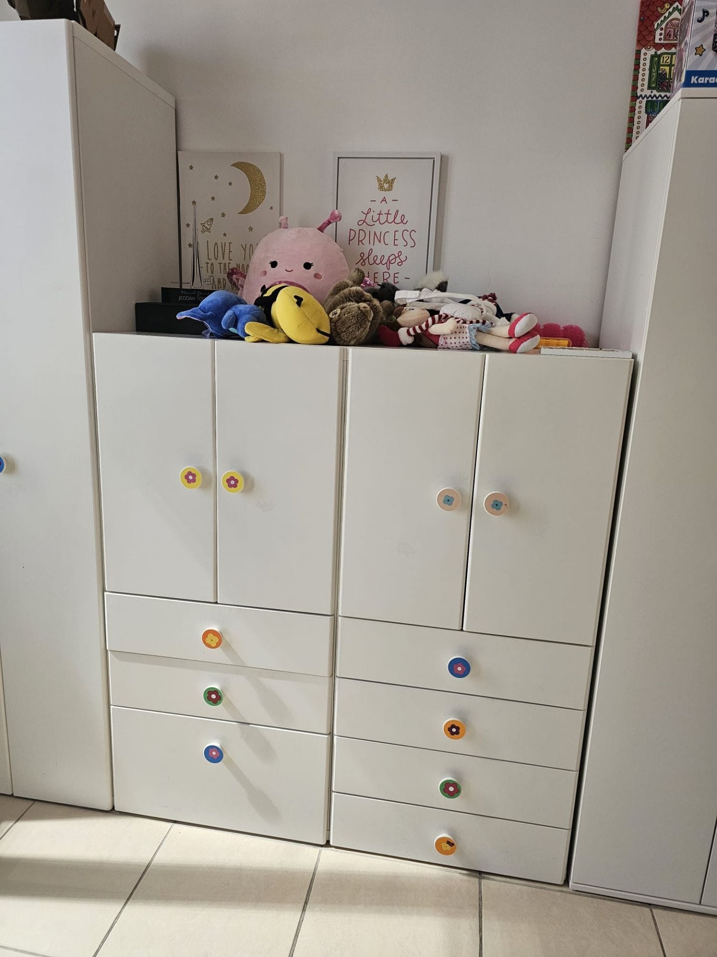Queen size Bed and Cabinets for sale - Image 4