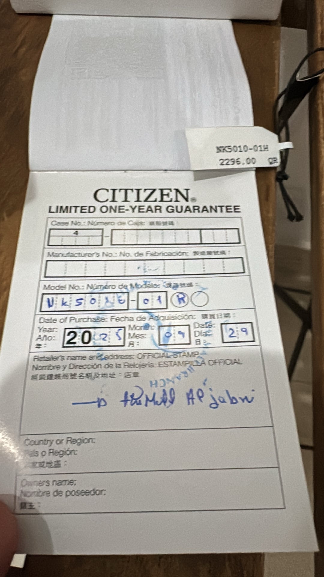 Original citizen watch for sale  - Image 7