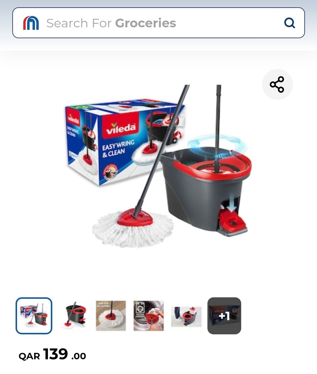 Vileda mop and bucket - Image 5