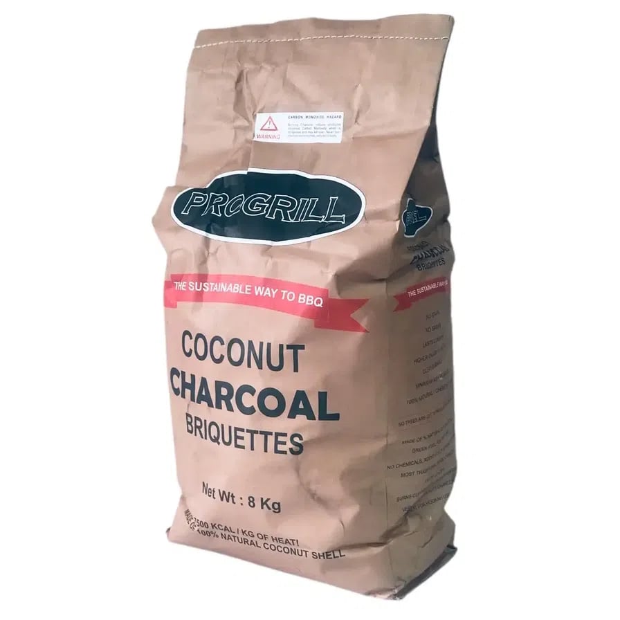 FREE - 12kg ProGrill Coconut Briquettes Charcoal Coal BBQ - Image 1