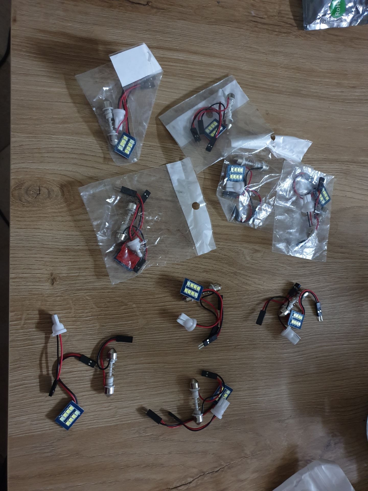 08 COB LED Car Interior Light Bulb Panel with Festoon Adapters - Image 4