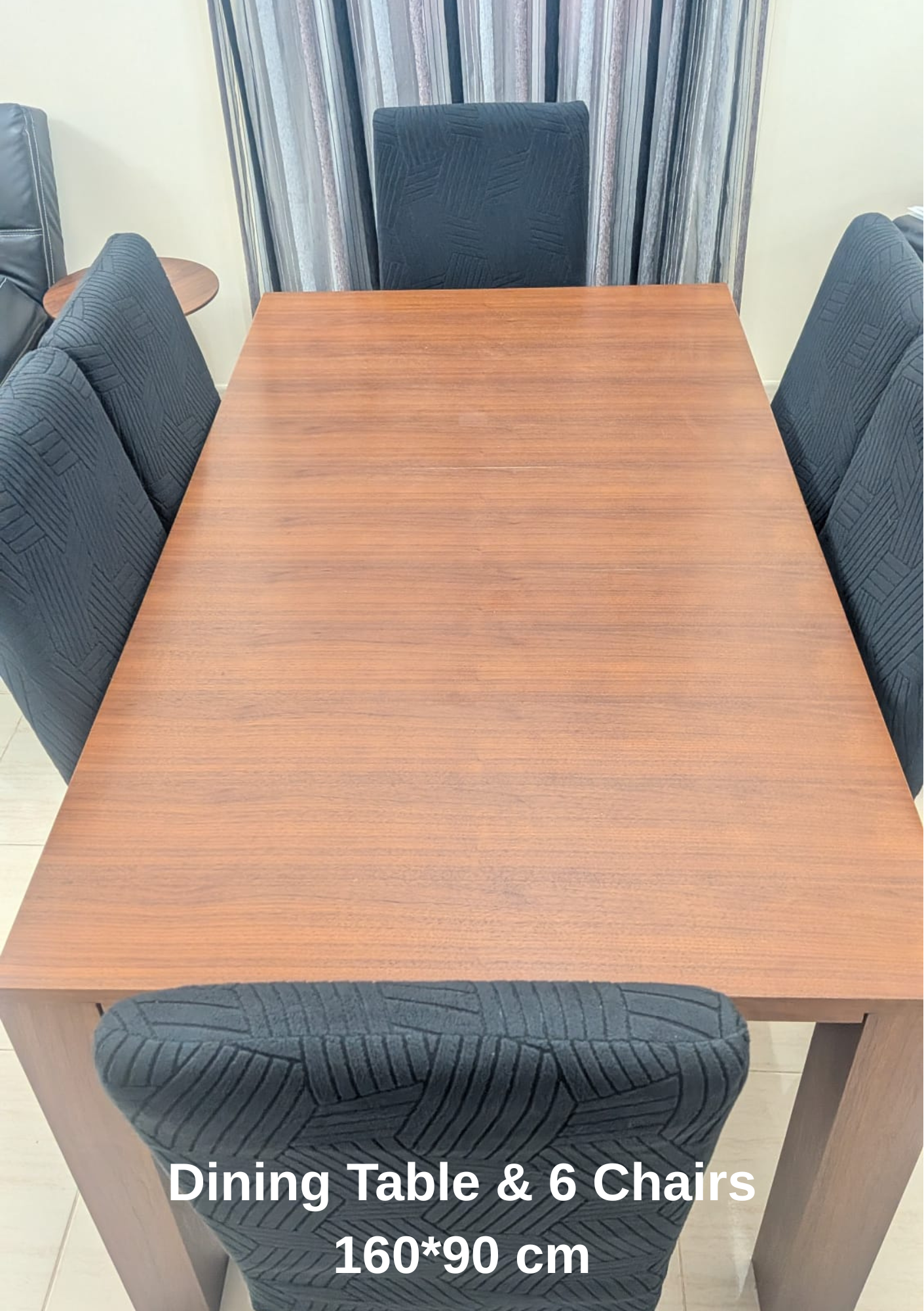 DINING TABLE WITH 6 CHAIRS - Image 2