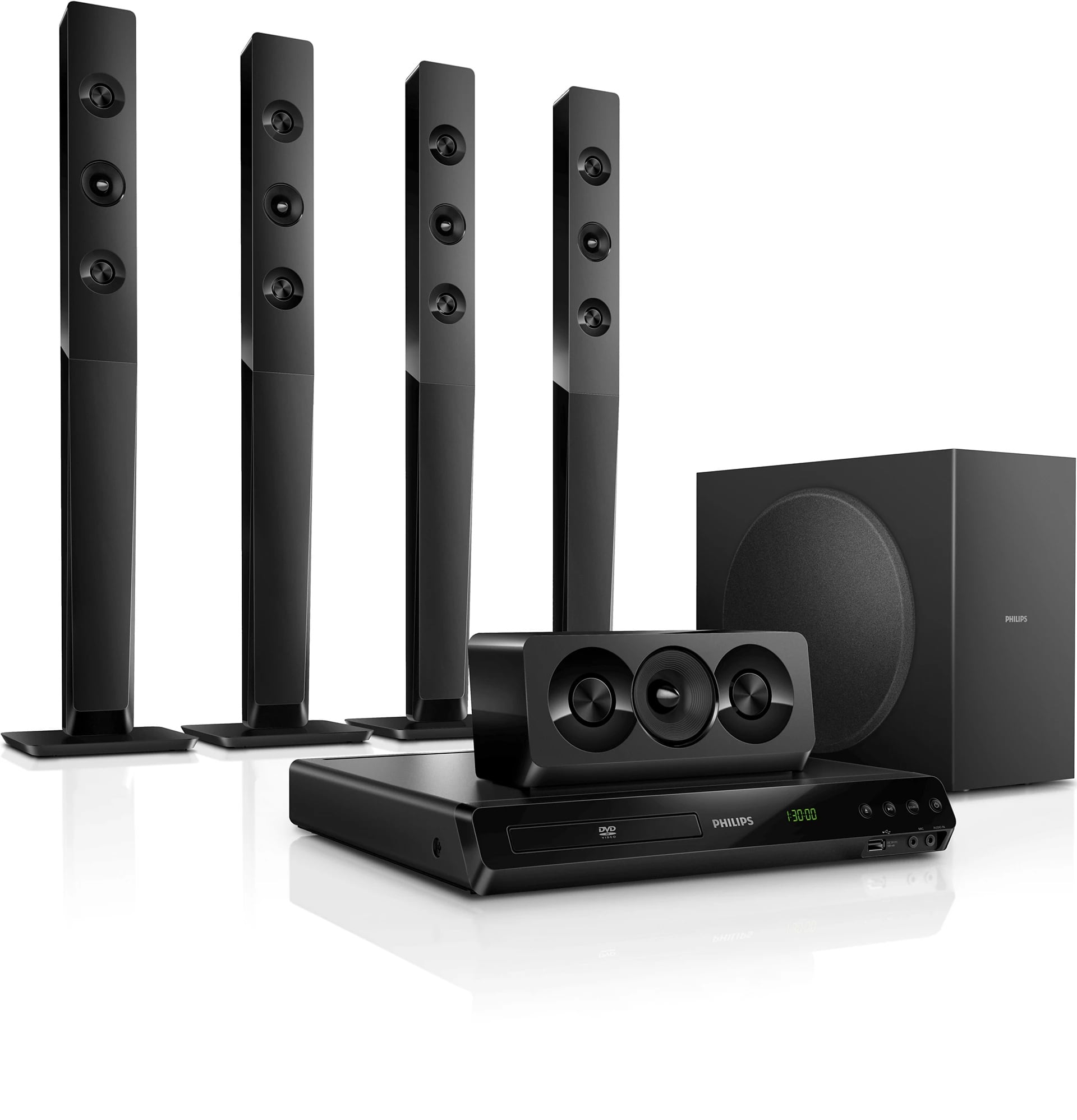 PHILLIPS home theatre + DVD for sale - Image 4